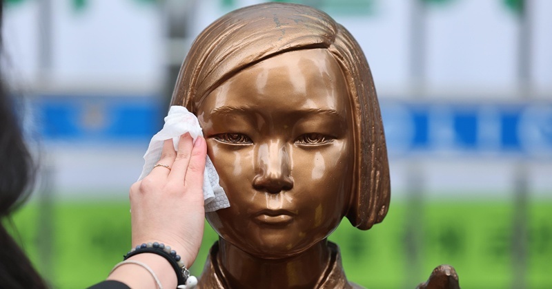 6월 11일부터 바로 시행...위안부에 대해 허위 사실 퍼트리면 '엄벌'
