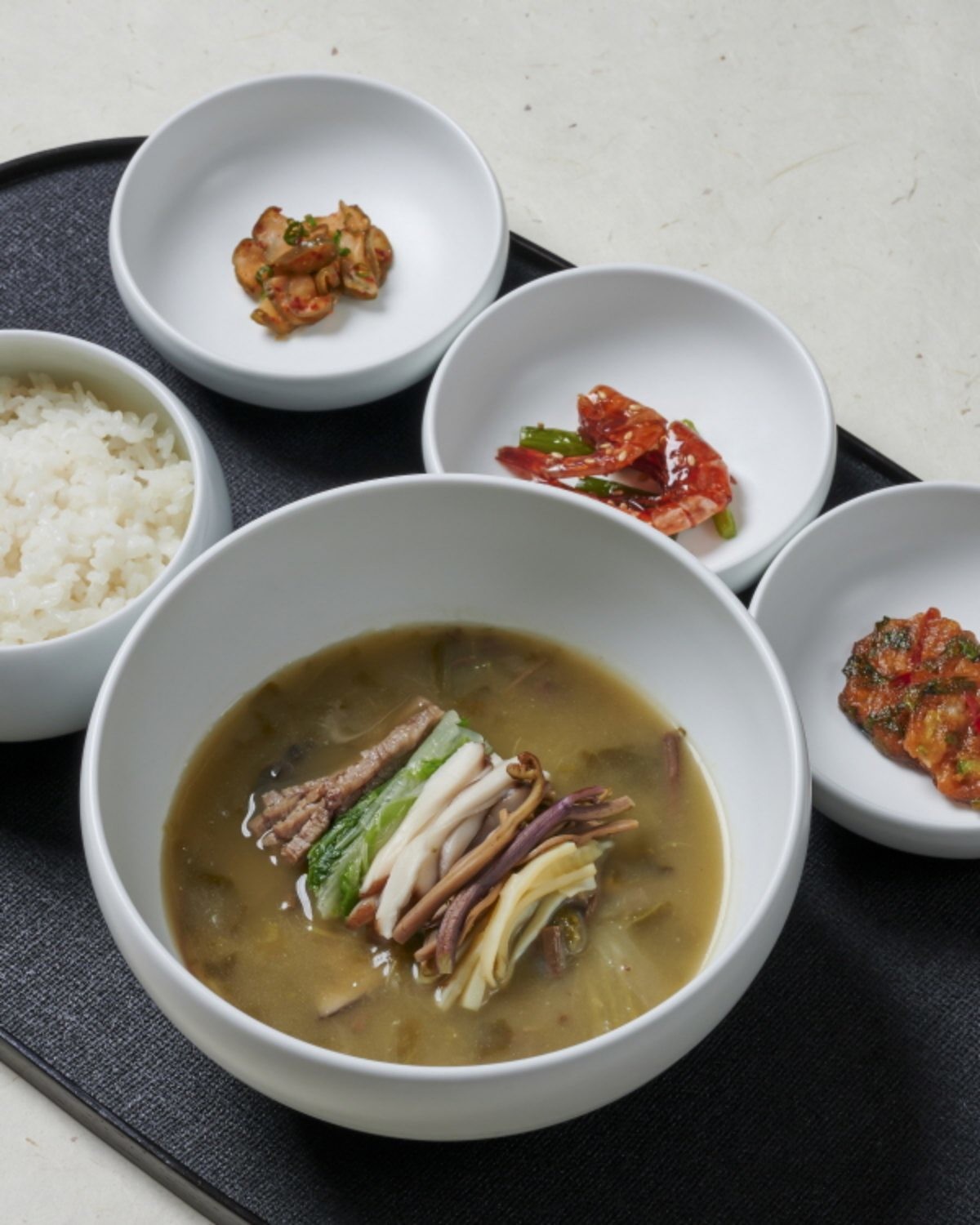 한국의집에서 선보이는 효종갱. / 한국의집
