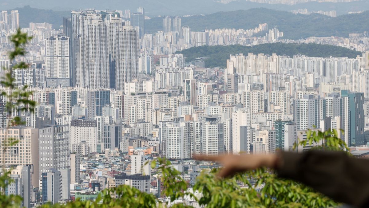 도심의 수많은 아파트들. / 뉴스1