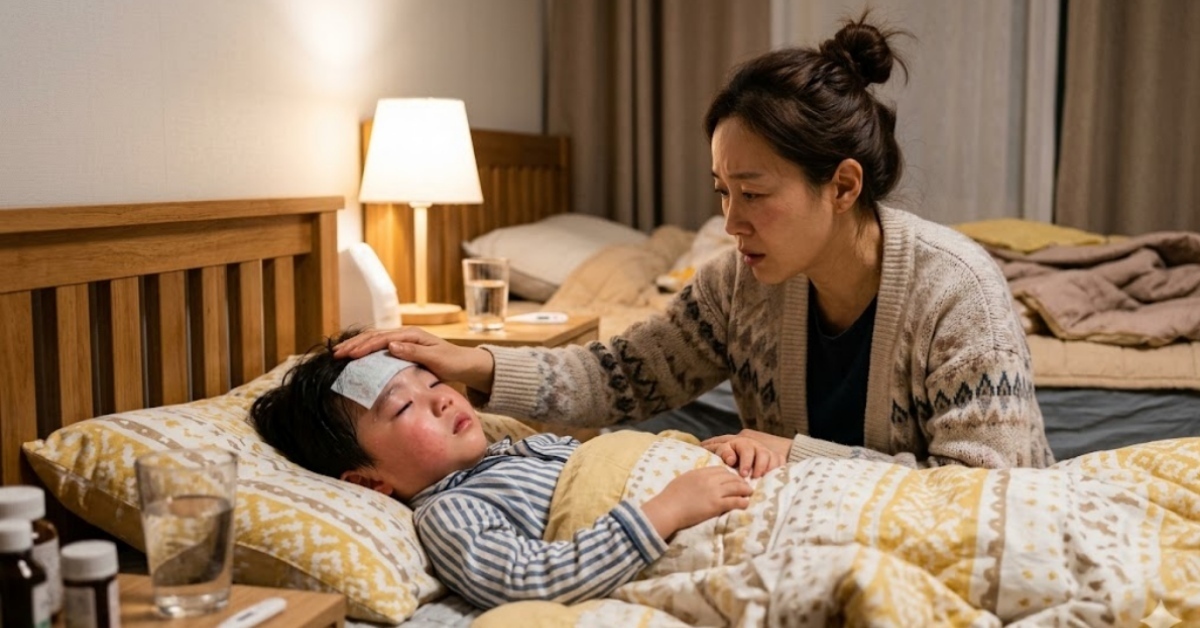 절대 하지 마세요... 아이 열날 때 부모들이 무심코 하는 '치명적인 실수'
