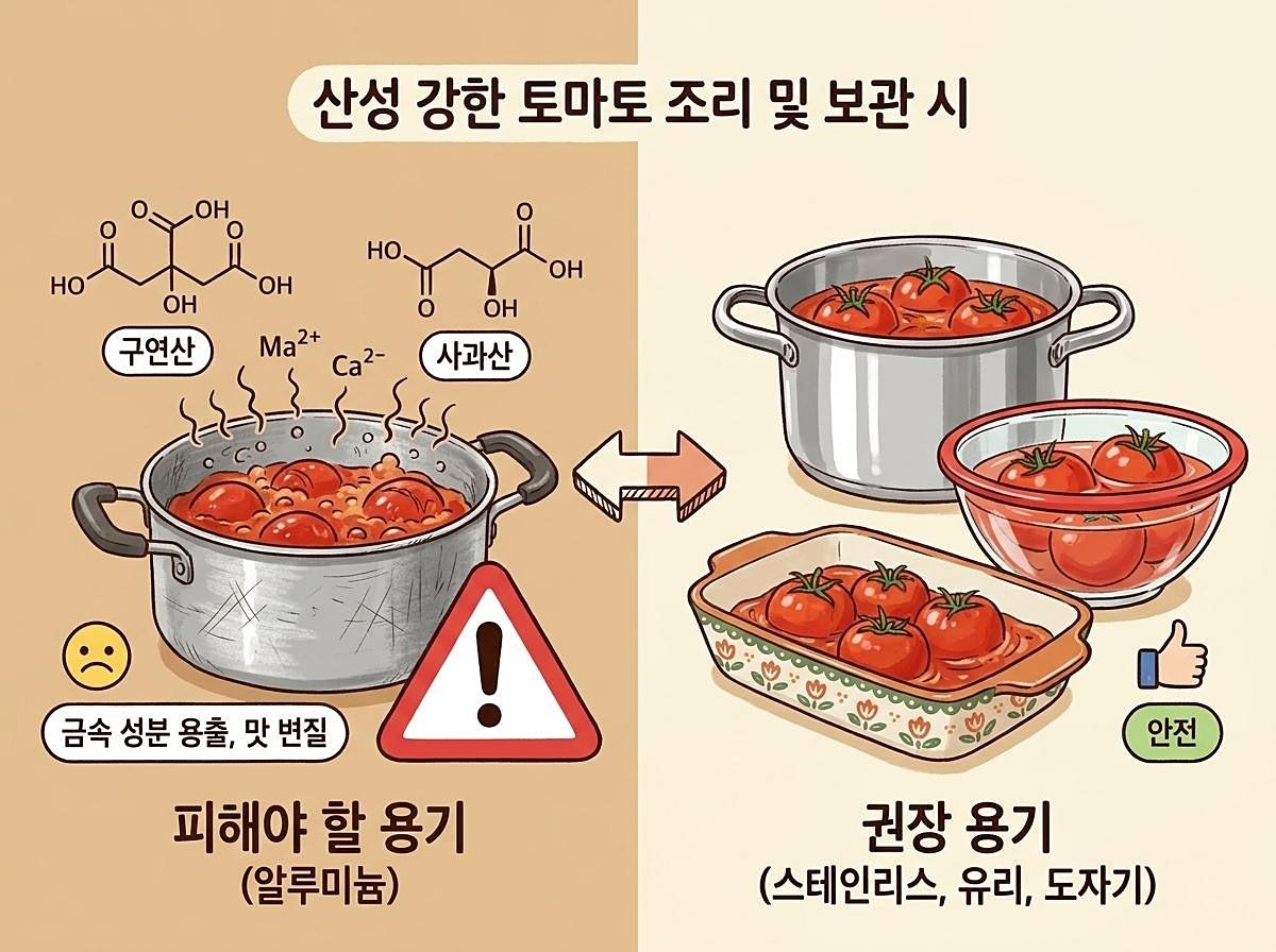 [삽화] 토마토 보관. AI 제작.