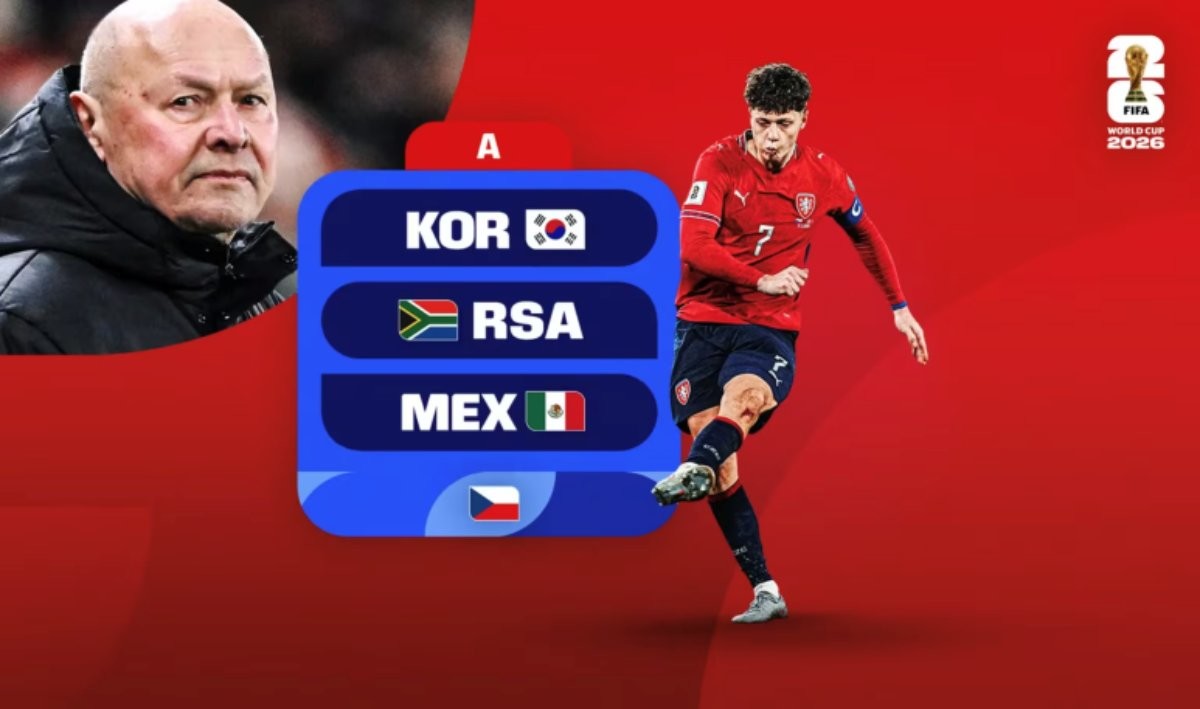 2026 FIFA 북중미 월드컵 A조에 속한 체코 축구 국가대표팀. / 네이버 스포츠