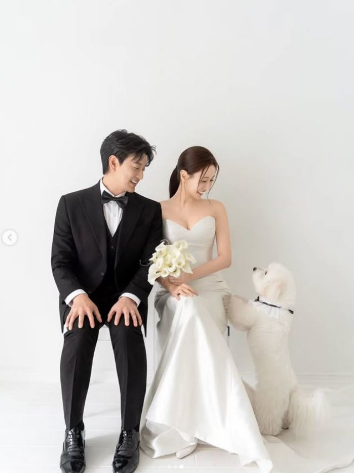 유키스 멤버 일라이가 공개한 웨딩 화보. / 일라이 인스타그램
