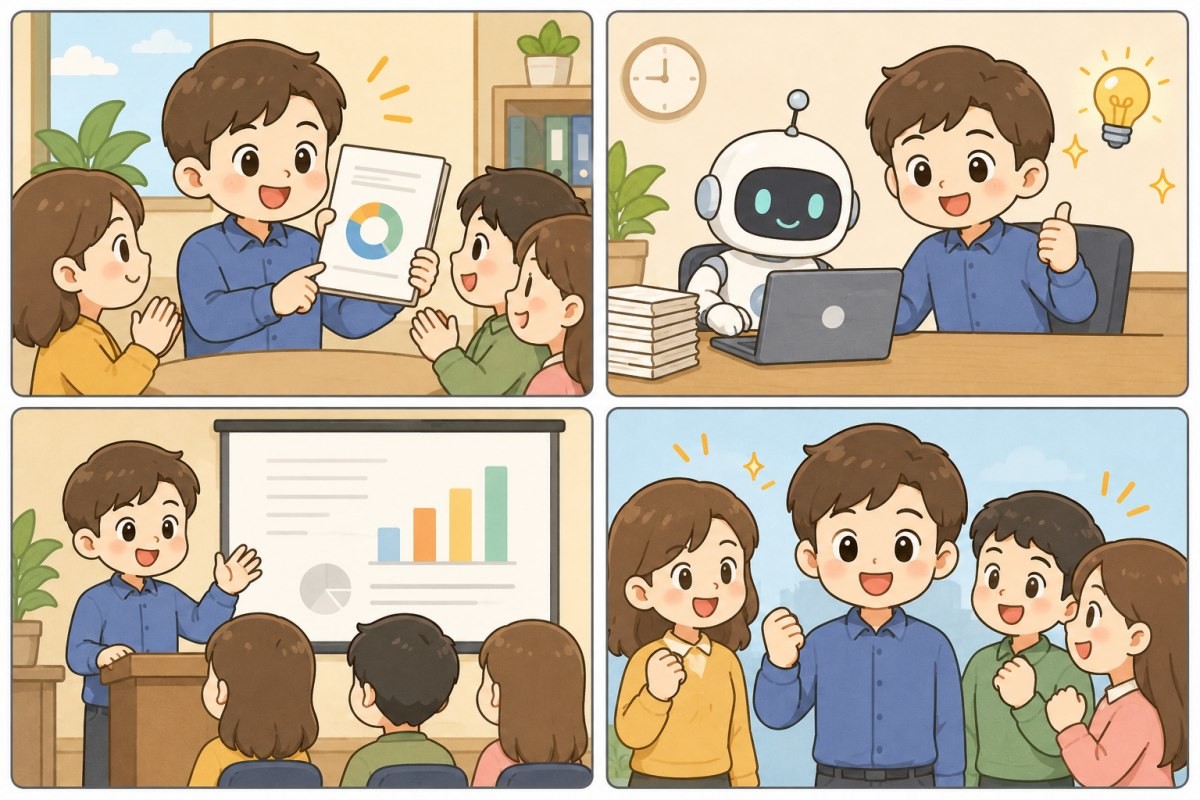 [만화] 기사 내용을 바탕으로 제작한 네 컷 만화 / 위키트리