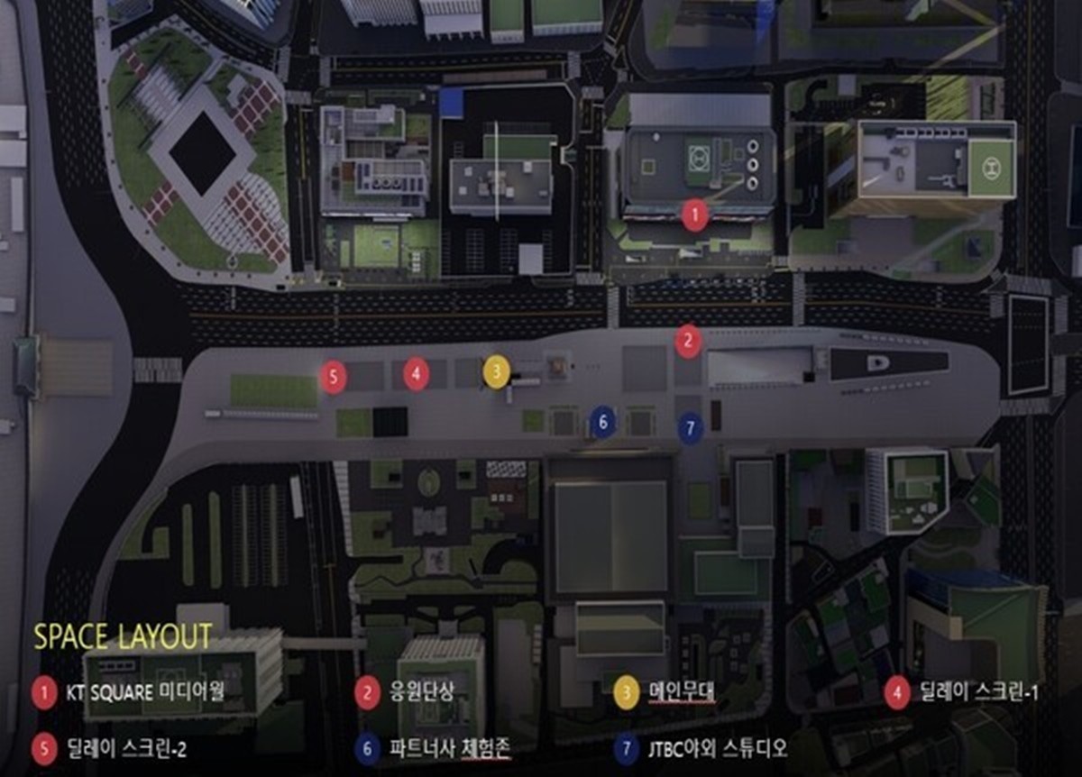 2026 북중미 월드컵 한국 축구대표팀 광화문광장 경기 응원 배치도 / 서울시 제공