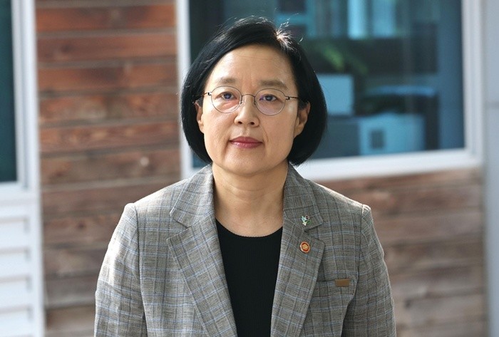 한성숙 국무총리 후보자가 11일 오전 서울 종로구 통의동 금융감독연수원에 마련된 인사청문회 준비 사무실로 출근하고 있다. 2026.6.11/뉴스1