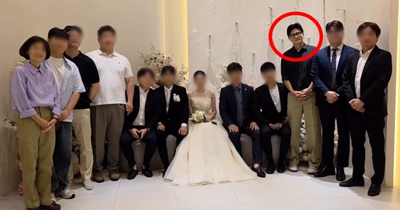 “부산에서 결혼했는데...한동훈 의원이 신부 대기실에 왔습니다“ (영상)