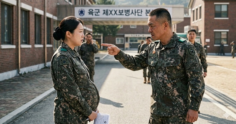 육군 중령, 임신한 여군한테 "엎드려뻗쳐"...결국 하혈하고 유산 