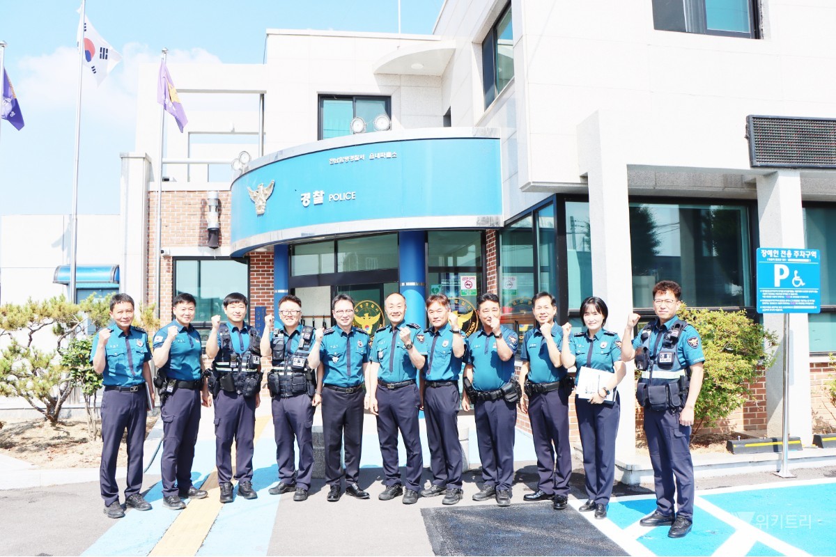 취임 잉크도 안 말랐는데… 강기현 함평서장, 파출소 8곳 '광폭 행보'