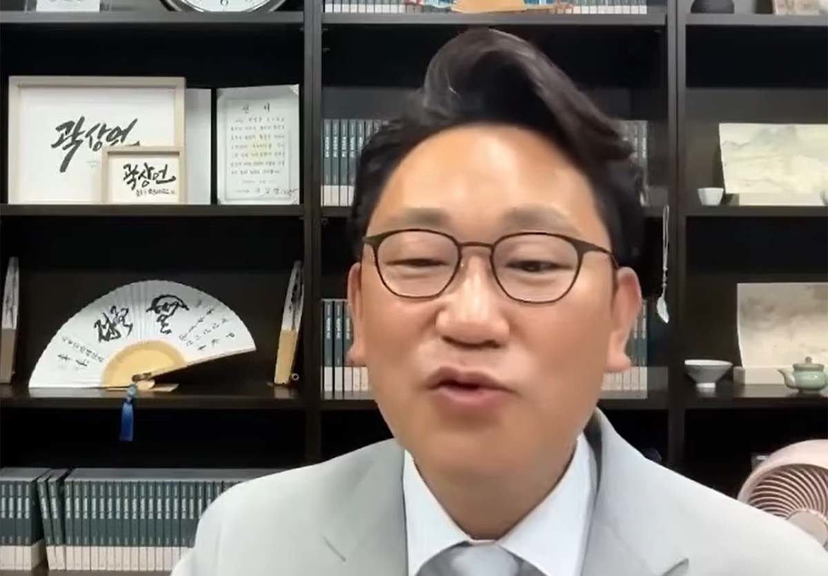 노무현 전 대통령의 사위인 곽상언 더불어민주당 의원이 유시민 전 노무현재단 이사장을 정면으로 비판하고 나섰다. / '곽상언TV' 유튜브
