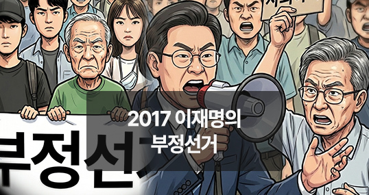 [위키만평] 2017 이재명의 부정선거