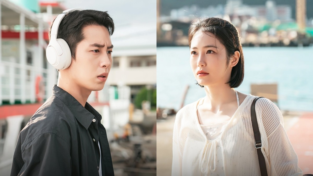 '닥터 섬보이'에서 로맨스 연기를 선보인 이재욱과 신예은 / ENA