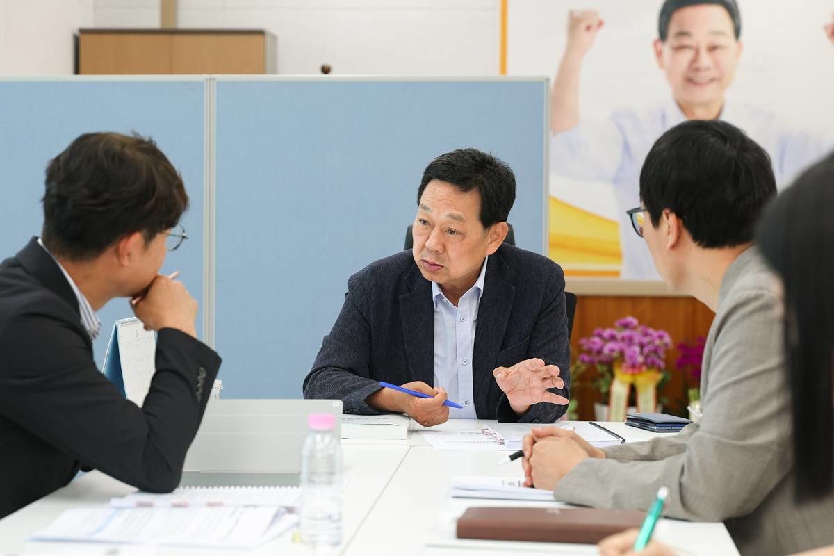 전화식 성주군수 당선인은 민선9기 출범을 앞두고 지난 6월 11일부터 15일까지‘민선 9기 성주군수 당선인 업무보고회’를 개최했다./성주군