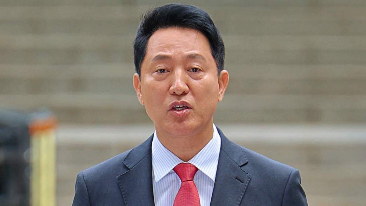 '명태균 사건' 법원 출석한 오세훈 "국민의힘 장동혁 지도부 수명 다해"