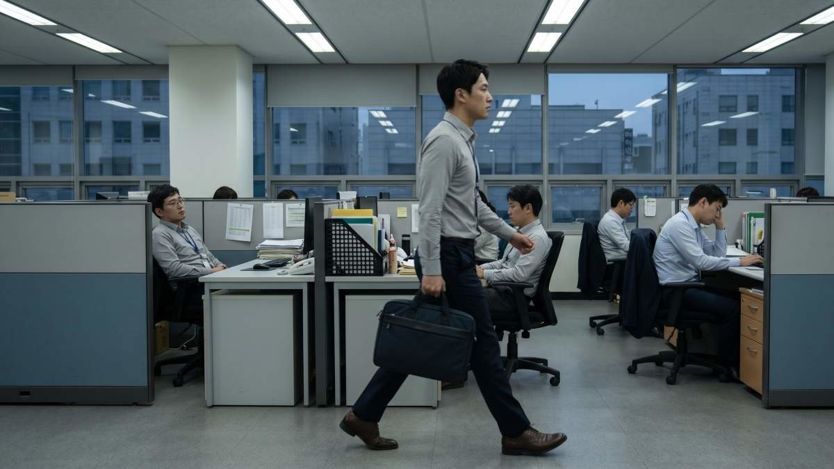 회사 사무실 풍경. 기사 내용 토대로 AI툴 활용해 제작한 자료사진.