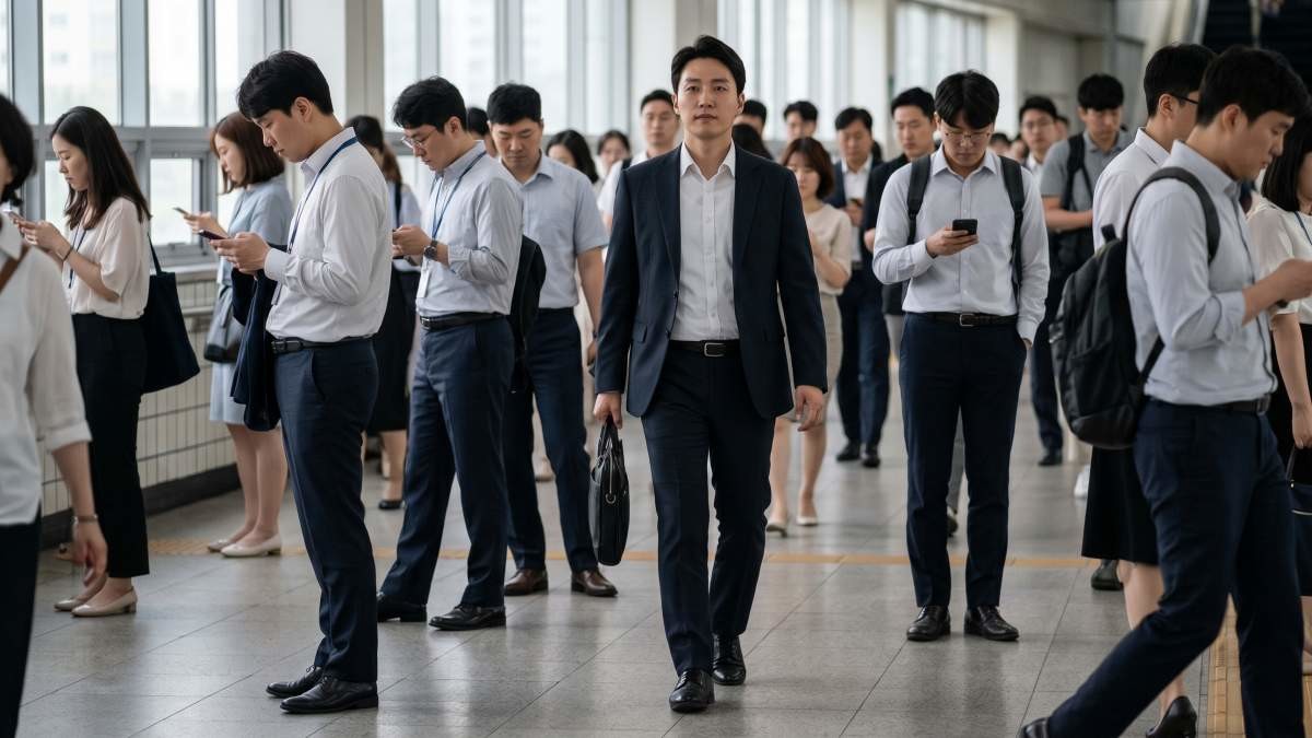 사람들 인파. 기사 내용 토대로 AI툴 활용해 제작한 자료사진.
