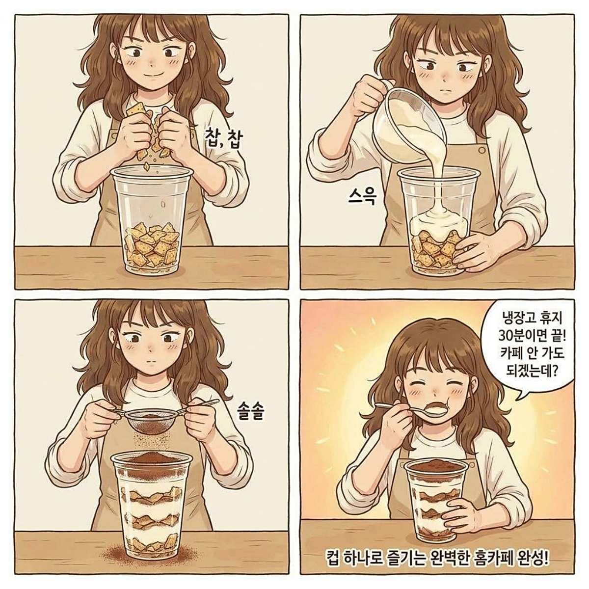 [만화] 기사 이해를 돕기 위해 AI로 제작한 네 컷 만화.