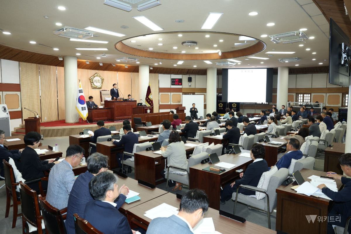 '4년 의정 여정 마침표' 제9대 고양시의회, 마지막 제304회 임시회 개회