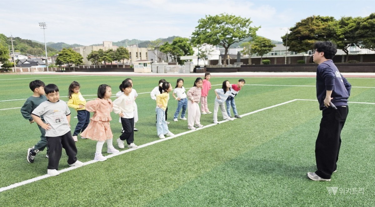진도군 초등생 비만 잡는 '건강 돌봄 놀이터' 대활약