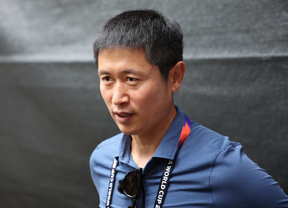 이영표 해설위원이 지난 17일(현지시간) 멕시코 과달라하라 인근 대한민국 축구대표팀의 베이스캠프 훈련장인 사포판 치바스 바예 베르데에서 취재진 질문에 답하고 있다 / 뉴스1