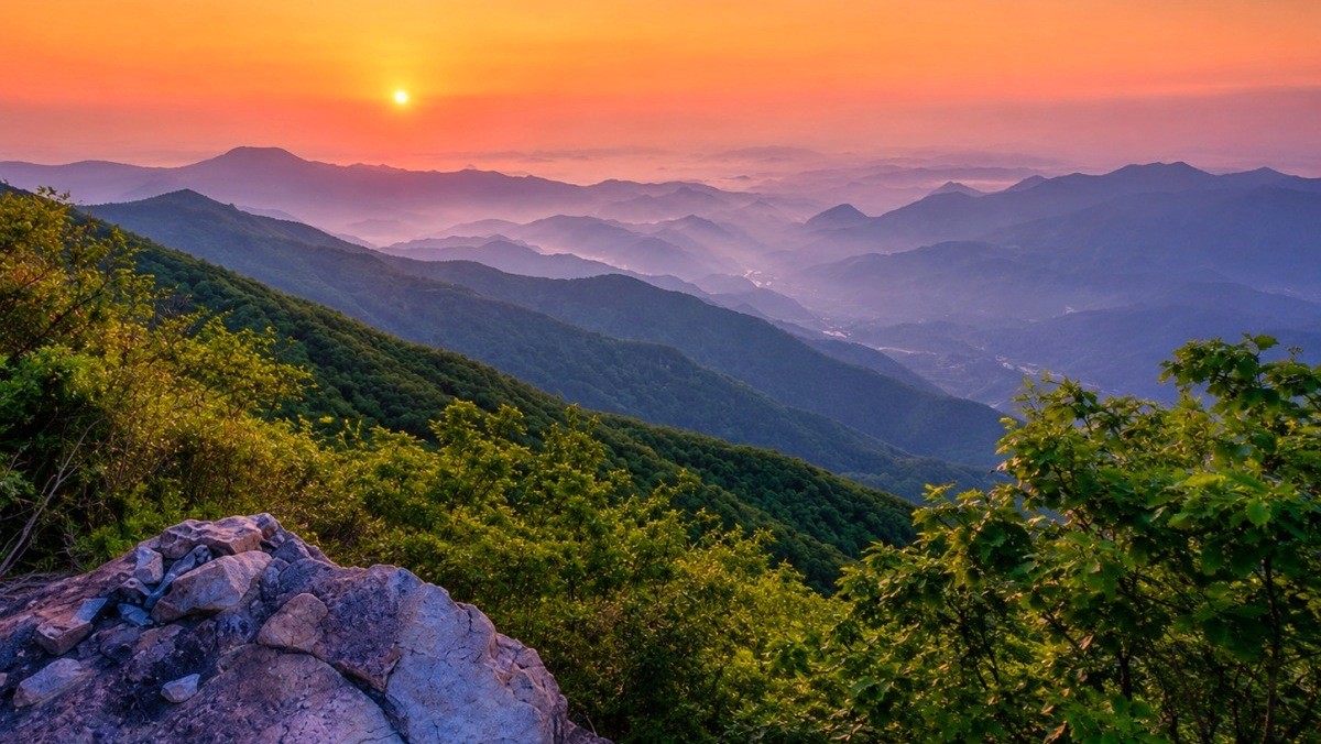 오도산 전망대. / 합천군 공식 블로그, AI