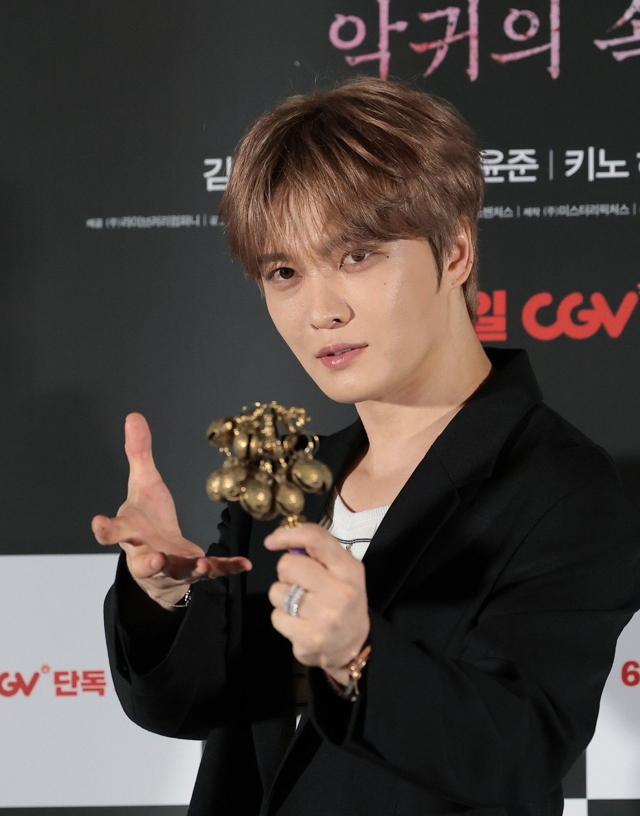 Kim Jae-joong Talks About His Scary New Movie ‘The Shrine’ / News1