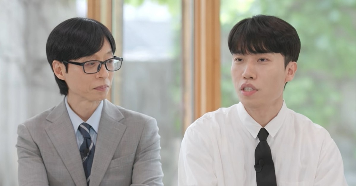 '유 퀴즈 온 더 블럭’에 출연한 이승준 씨(오른쪽). / tvN