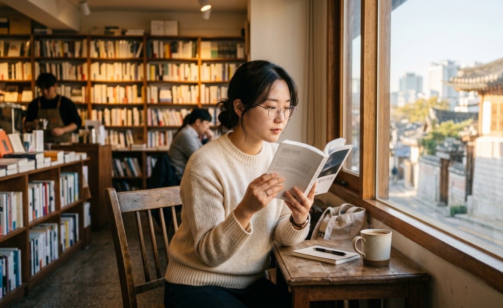AI가 생성한 자료사진. 독서는 타인의 경험을 빌려오는 방식이다. 직접 살아보지 않은 삶을 글로 체험하며 사유의 깊이가 달라질 수 있다.