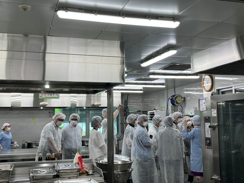 대만 신베이시 대표단, 세종 학교급식 우수사례 벤치마킹 위해 현장방문 / 세종시교육청