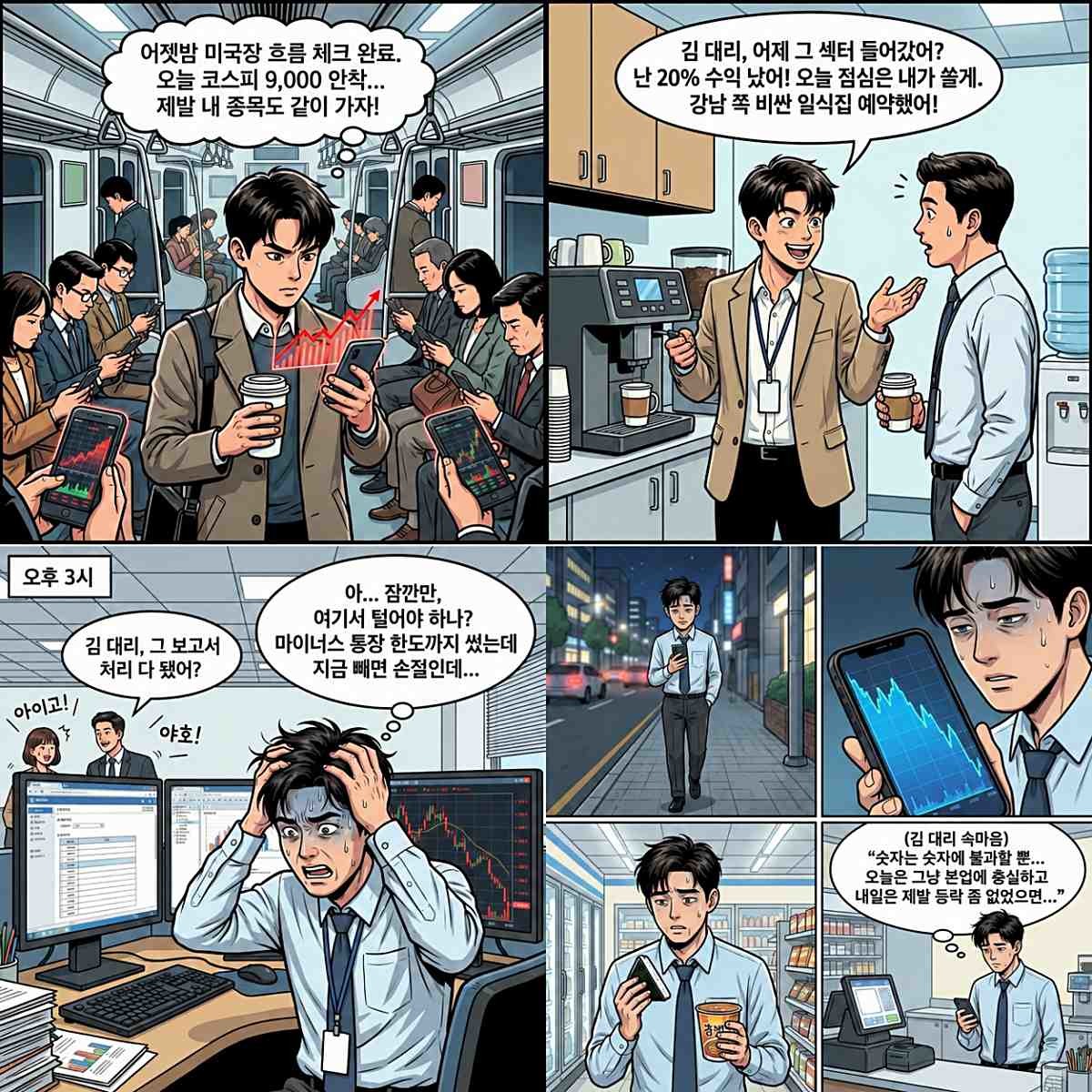 [만화] 기사 이해를 돕기 위해 AI로 제작한 만화.