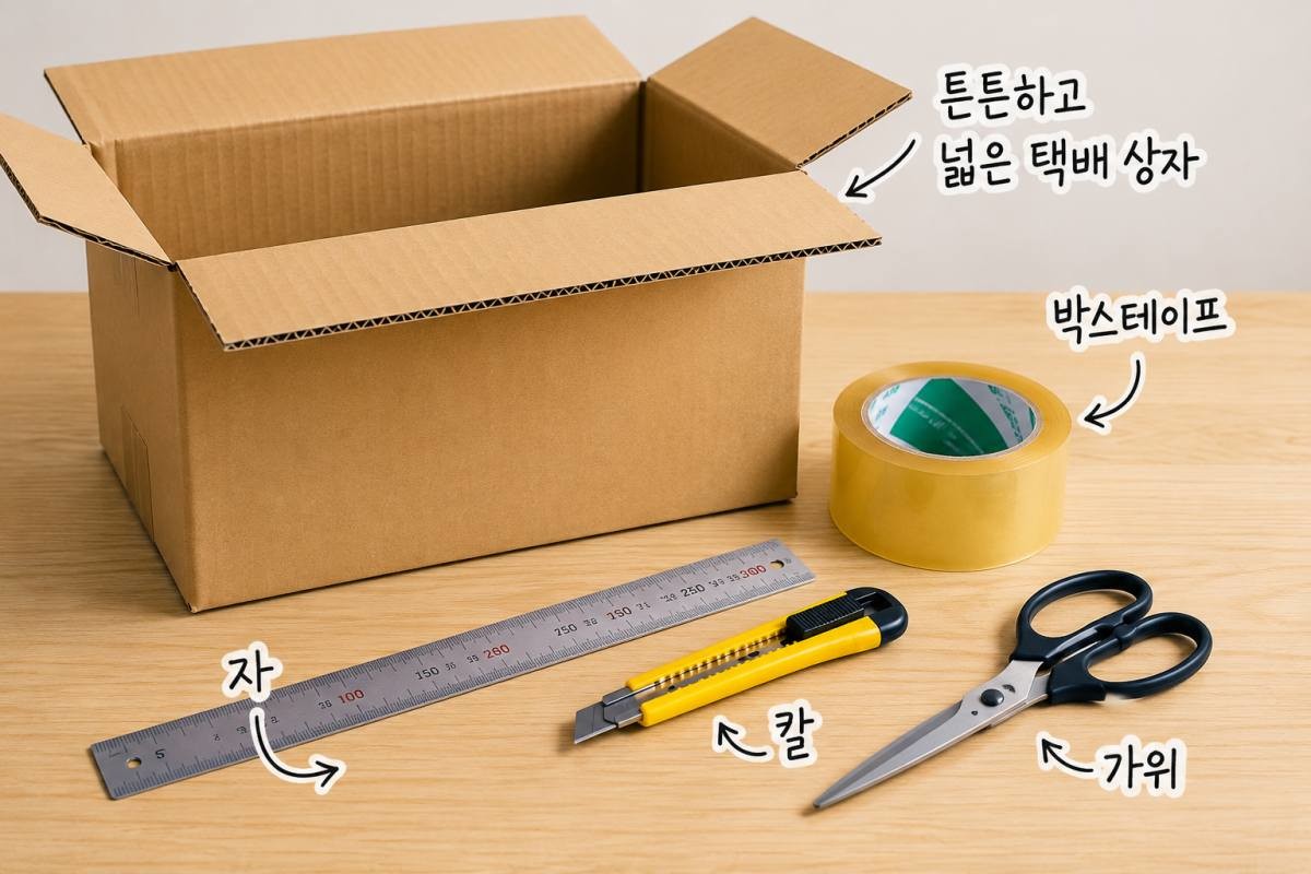 필요한 준비물들. 기사 내용 토대로 AI툴 활용해 제작한 자료사진.