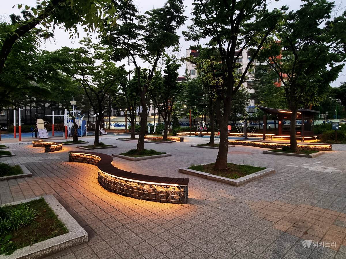동구 만석어린이공원, '친환경 빛' 입고 명품 공원 재탄생