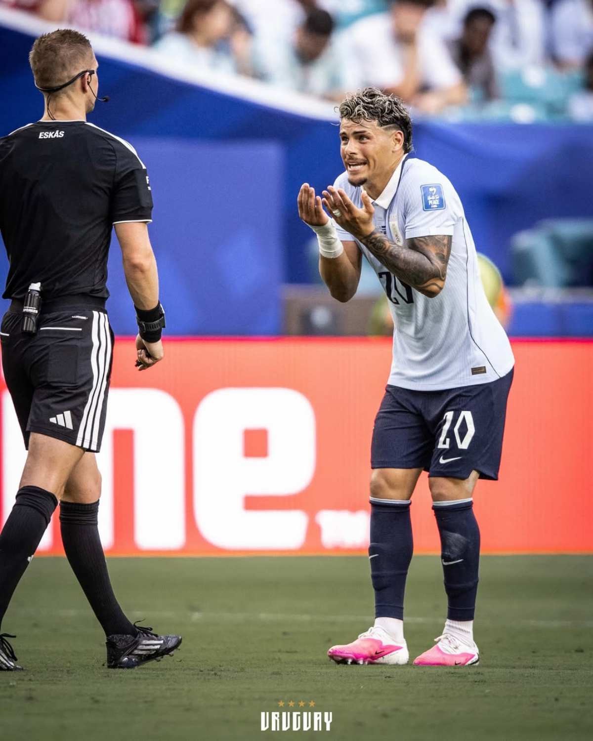 2026 북중미 월드컵에 참가한 우루과이 대표팀 사진 / 우루과이 축구협회 인스타그램