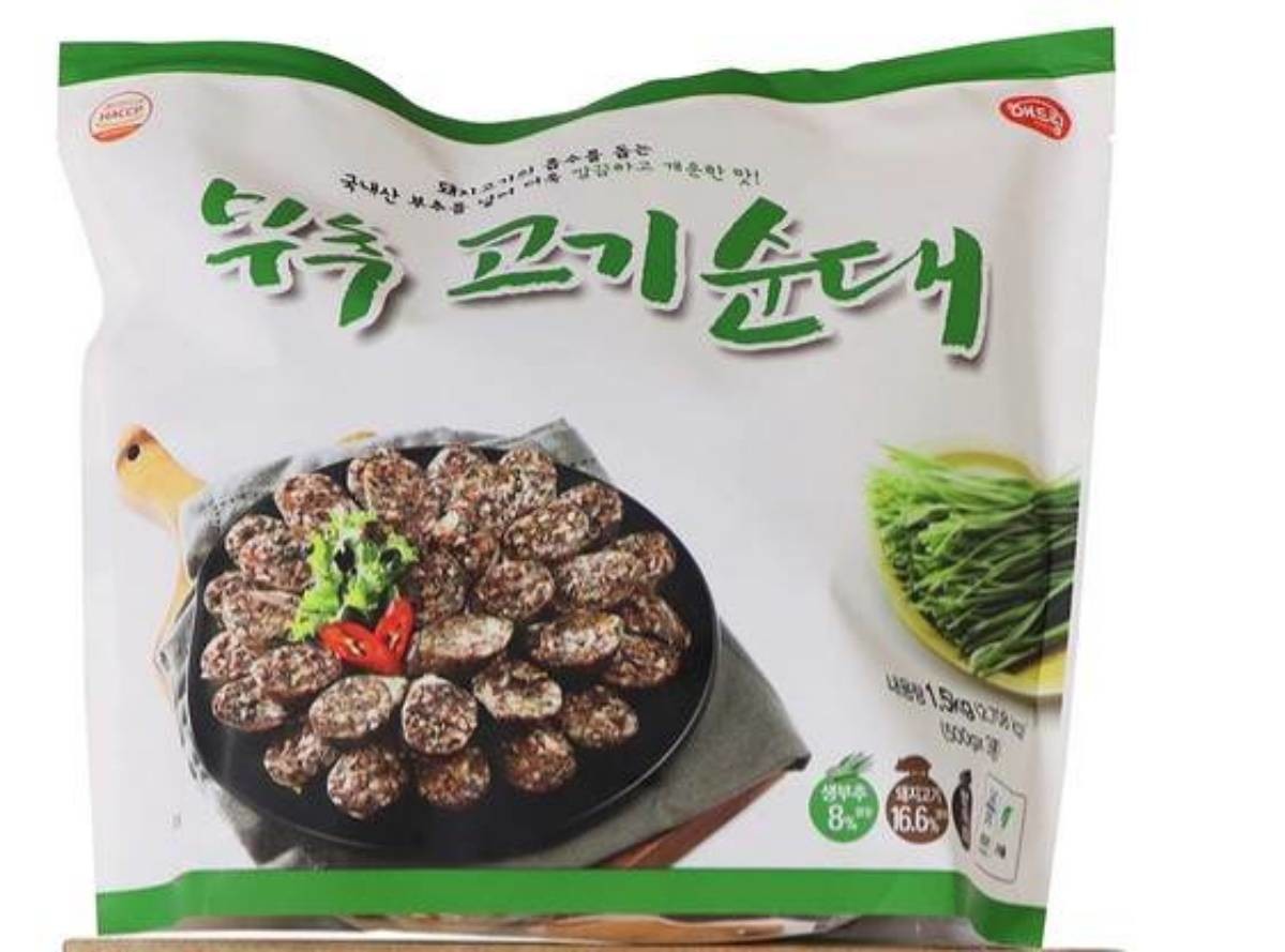 코스트코에서 판매 중인 '부추 고기 순대'. / 코스트코 제공