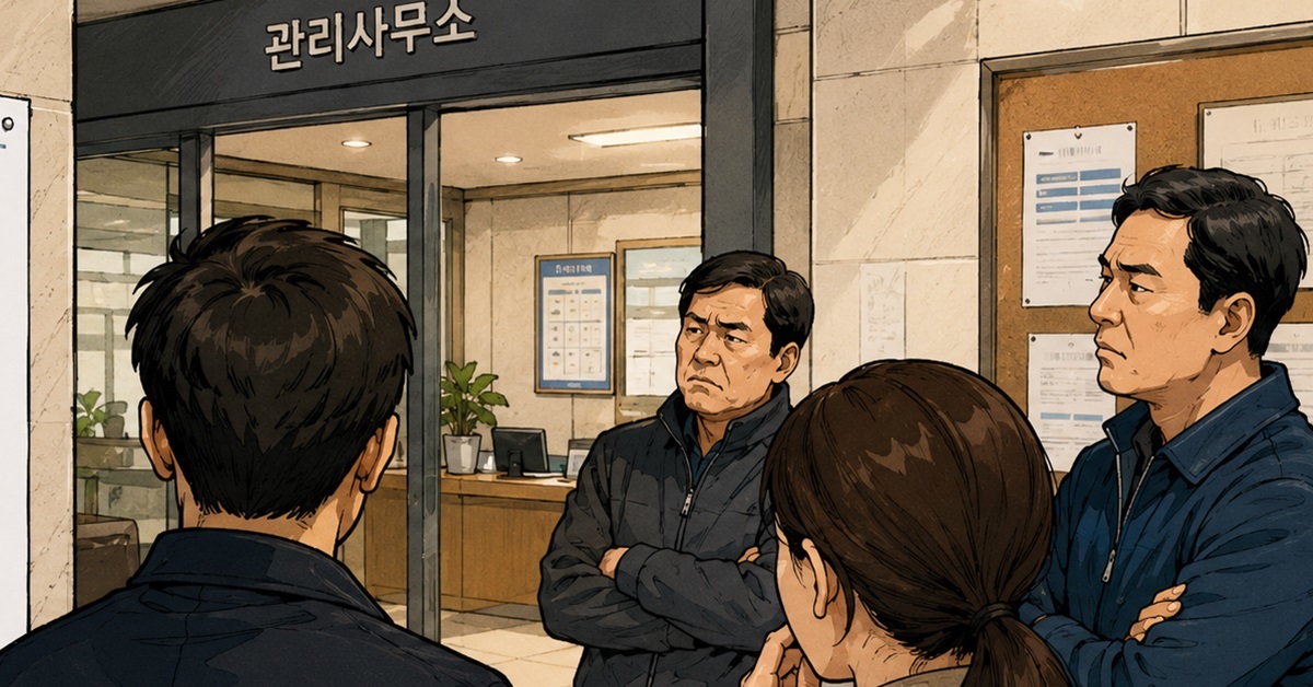 “아파트 관리에 최선 다했지만... 저희 직원들 모두 사직하겠습니다” 글, 공분 폭발