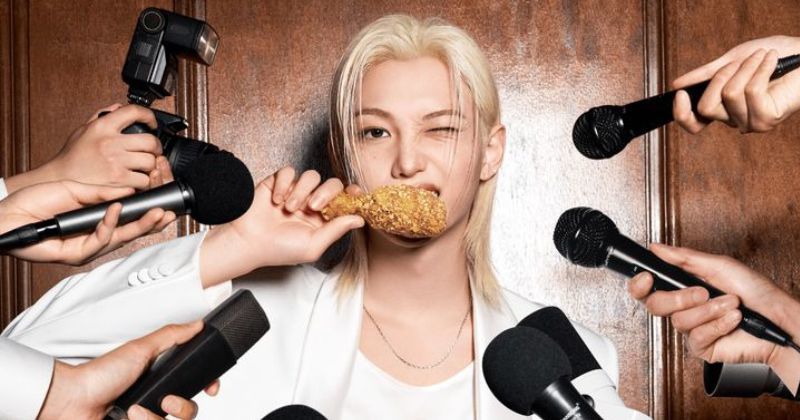 Stray Kids' Felix Teams Up With BBQ Chicken and Teases a Secret Summer Menu