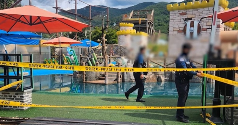 곡성 물놀이 시설 숨진 초등생 형제 사인, '감전 후 익사'였다 