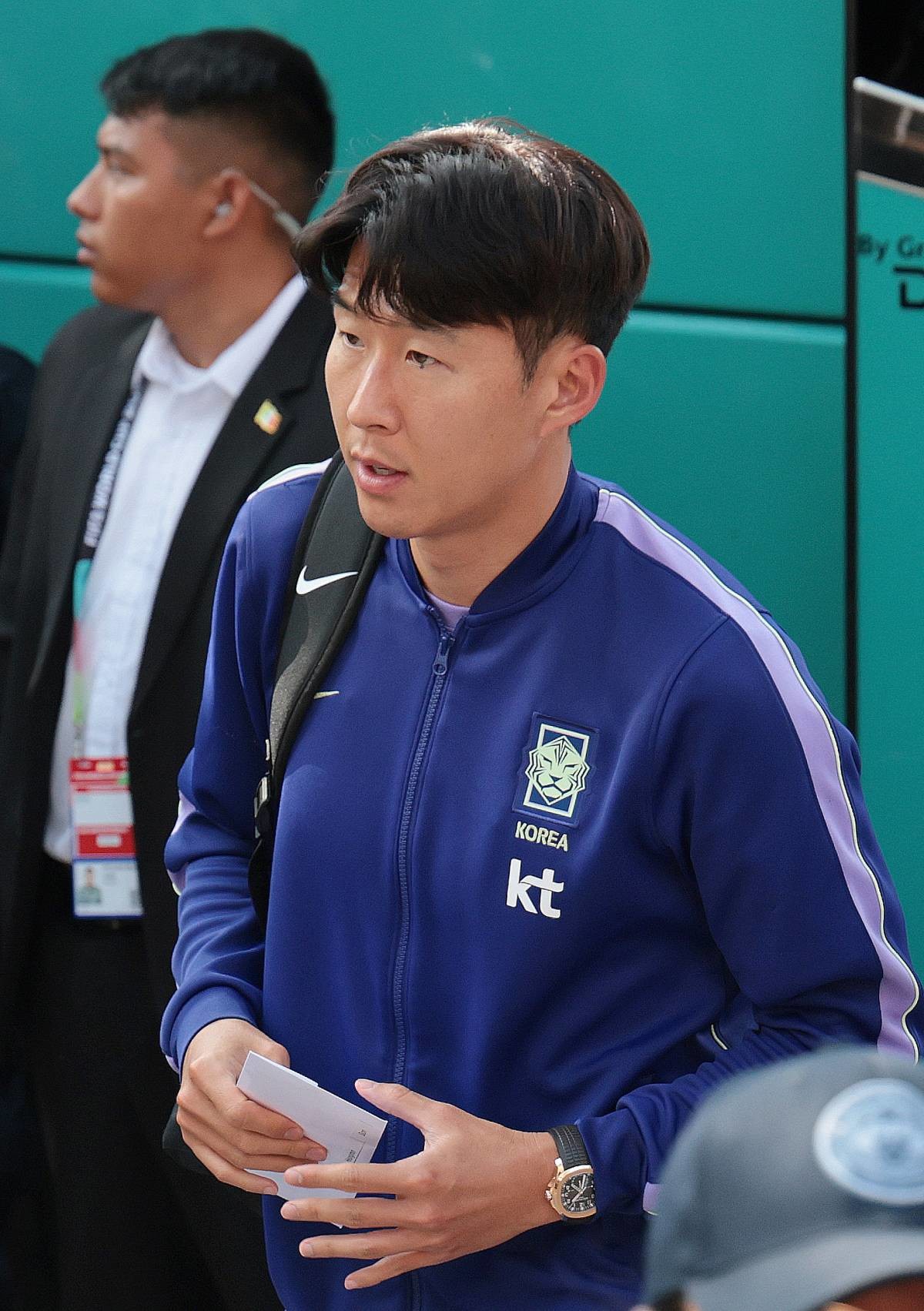 대한민국 축구대표팀 주장 손흥민. / 뉴스1