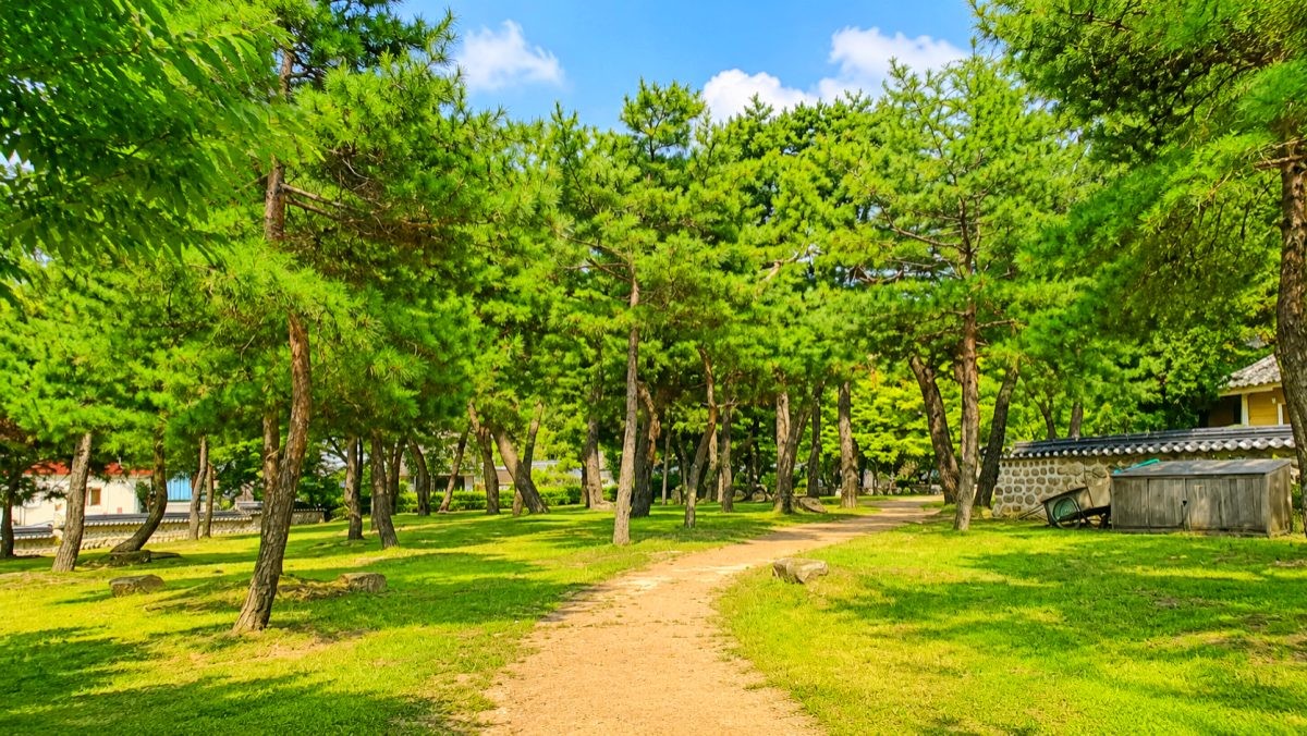 경주 포석정. 기사 내용 토대로 AI툴 활용해 제작한 자료사진.