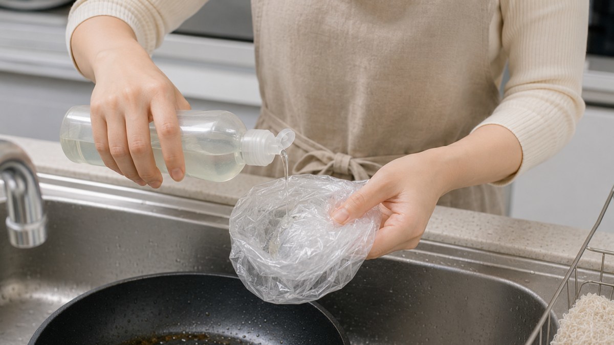 집에 남은 비닐 버리지 말고 '이것' 한 번 부어 보세요…돈이 굳었습니다 