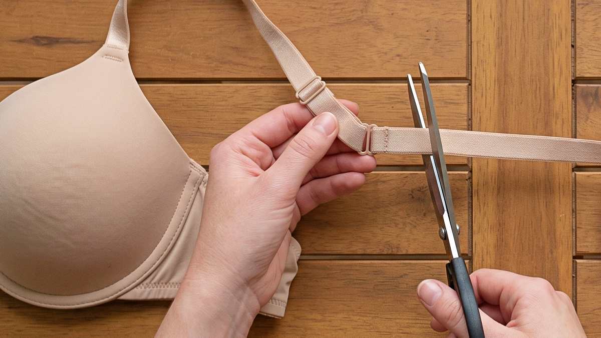 안 입는 속옷 끈 '이렇게' 잘라보세요…'돈'굳는 기막힌 용도를 찾았습니다