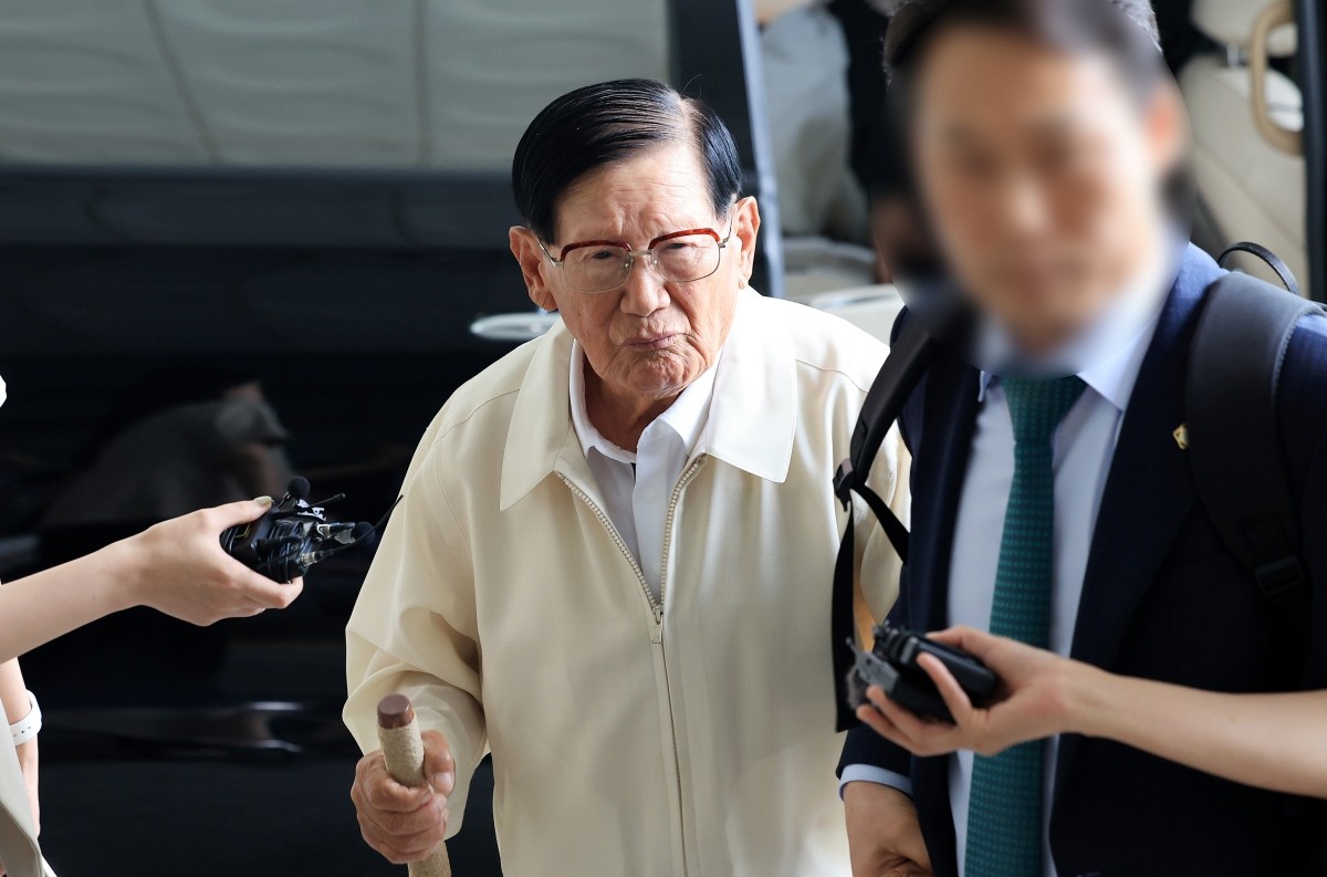 이만희 신천지 총회장 / 뉴스1