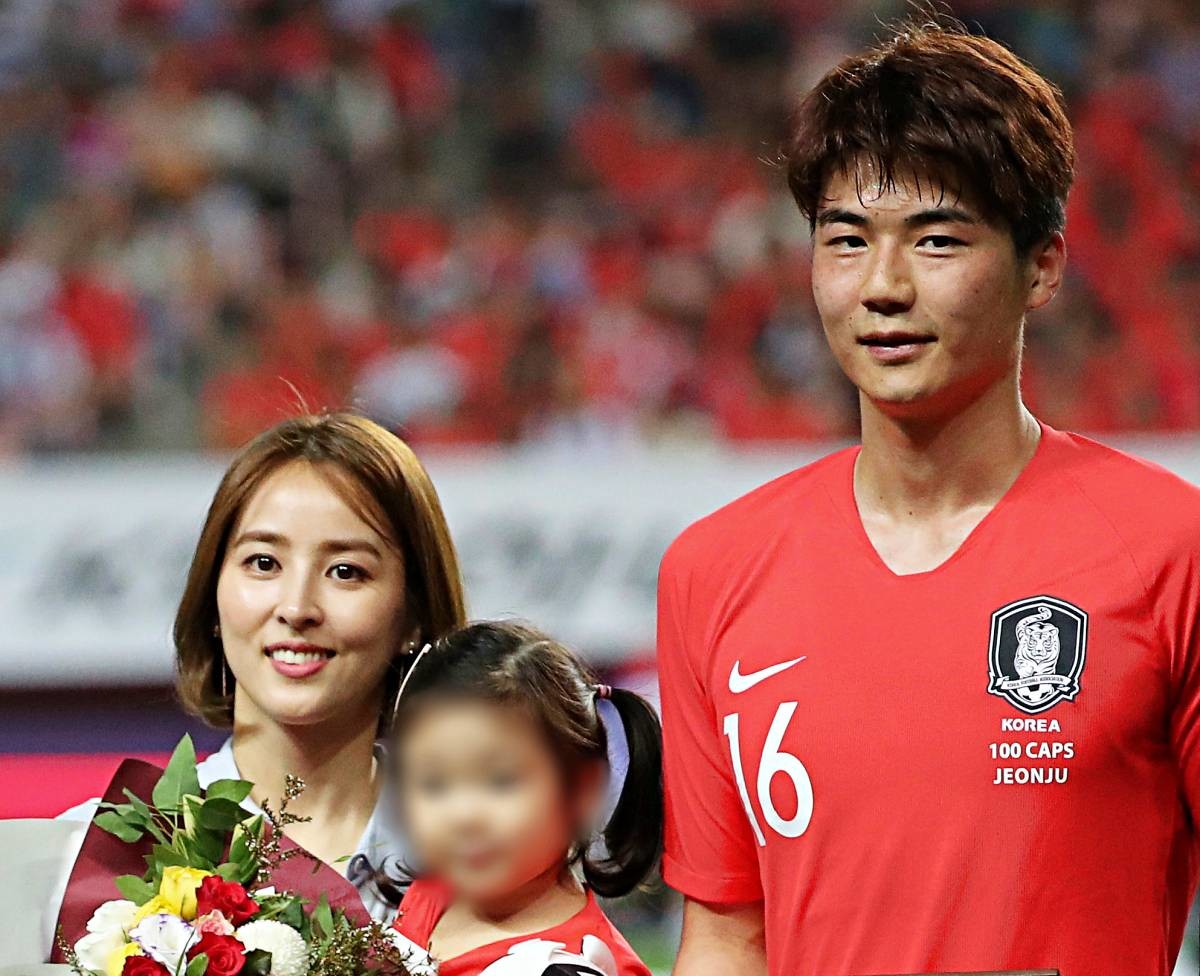 한혜진-기성용 부부. / 뉴스1