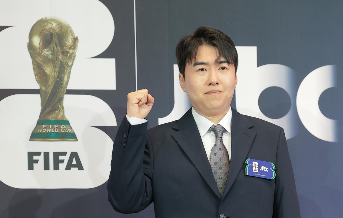 김환 JTBC 축구 해설위원. / 뉴스1