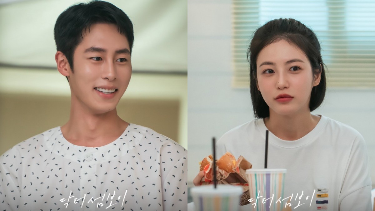 '닥터 섬보이' 주연 배우 이재욱과 신예은 / ENA