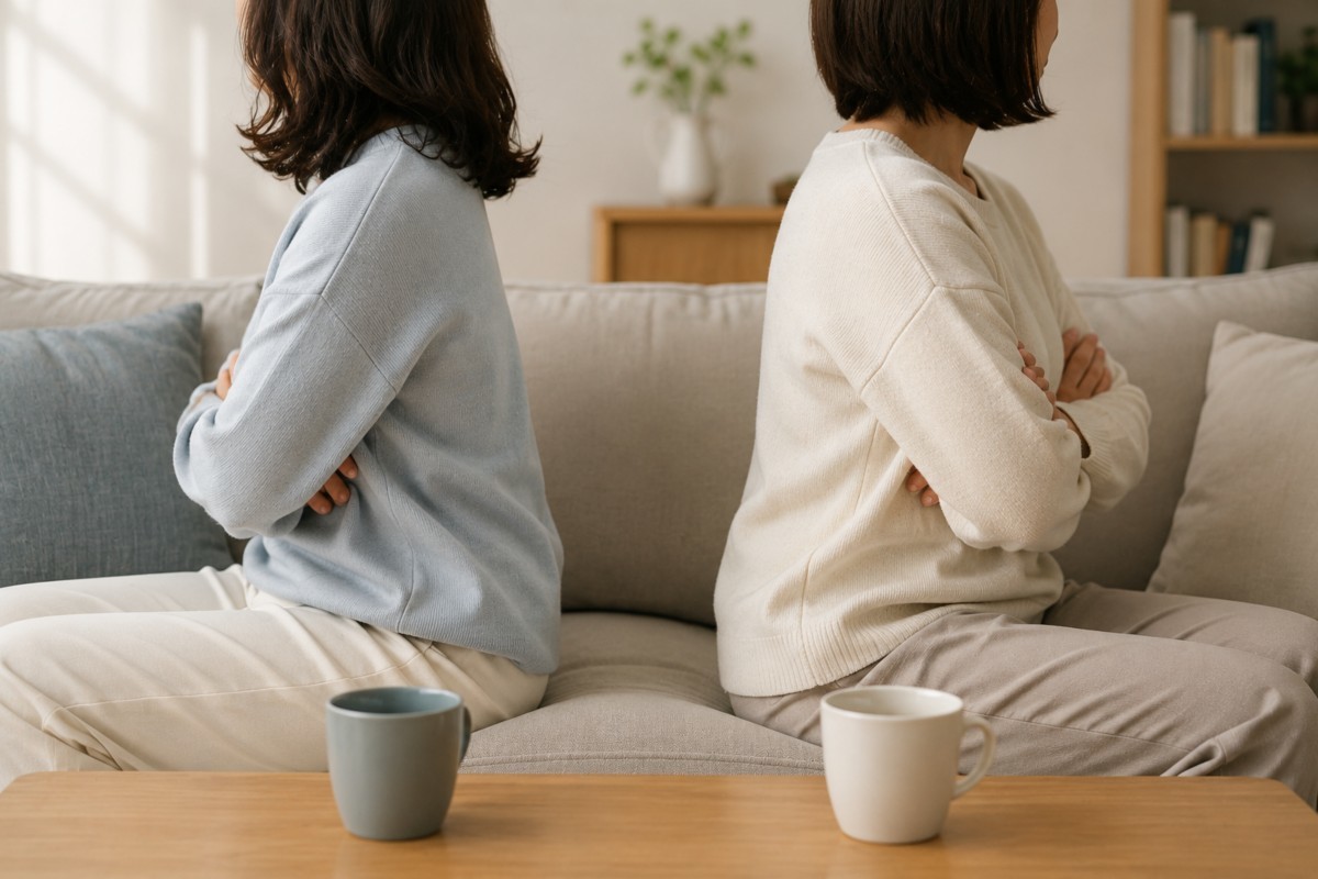 다툰 모습 / 기사 내용을 바탕으로 제작한 AI 이미지