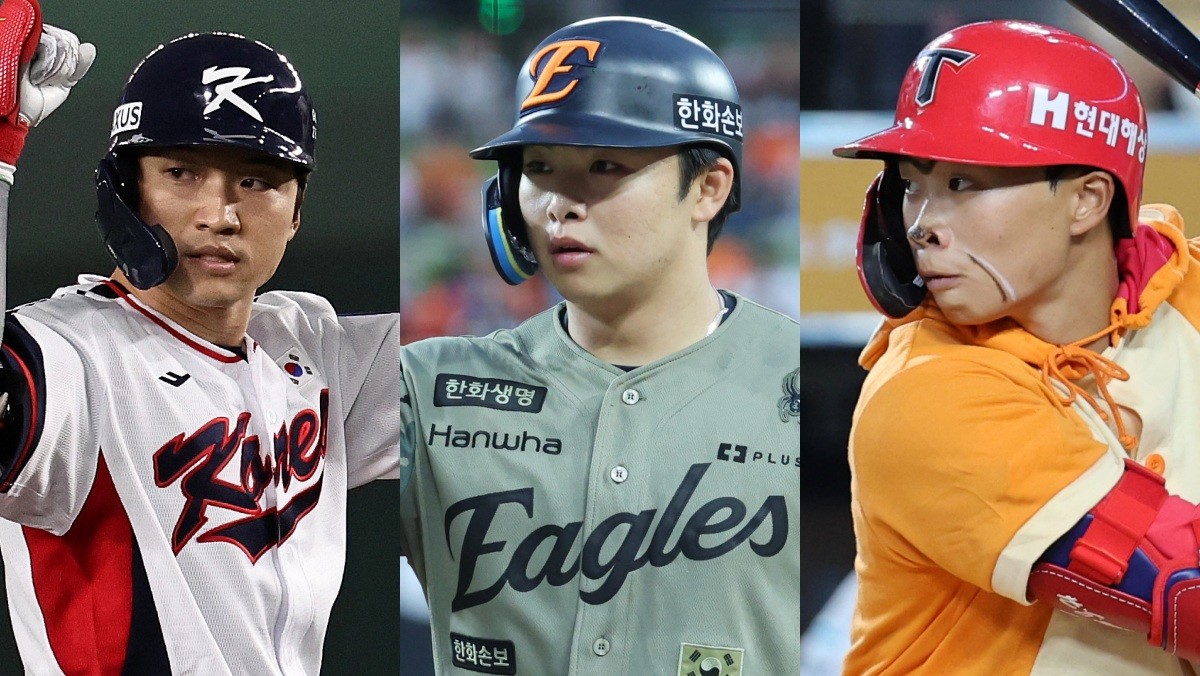 LG 박해민, 한화 문현빈, KIA 박재현 / 뉴스1