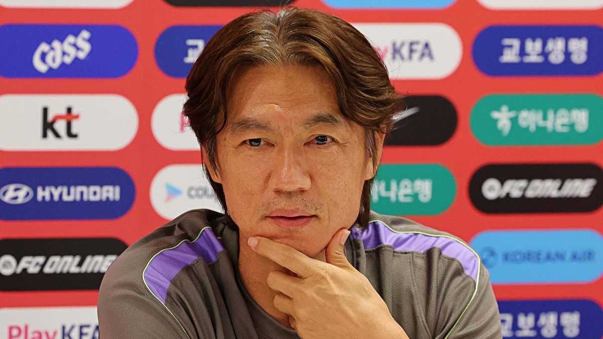홍명보 대한민국 축구대표팀 감독. / 뉴스1