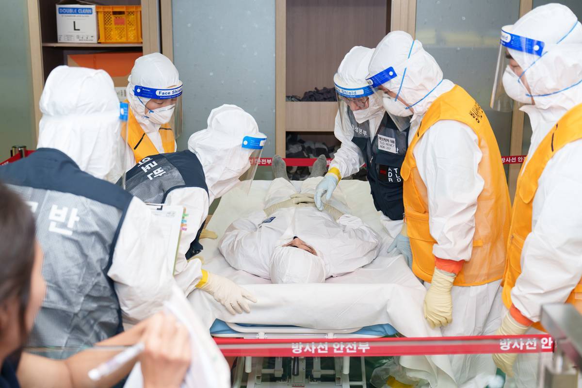 월성원자력본부, 월성4호기 방사능방재 전체훈련 실시