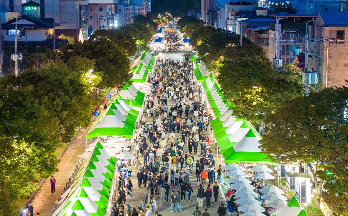 2025구미푸드페스티벌 드론사진/구미시